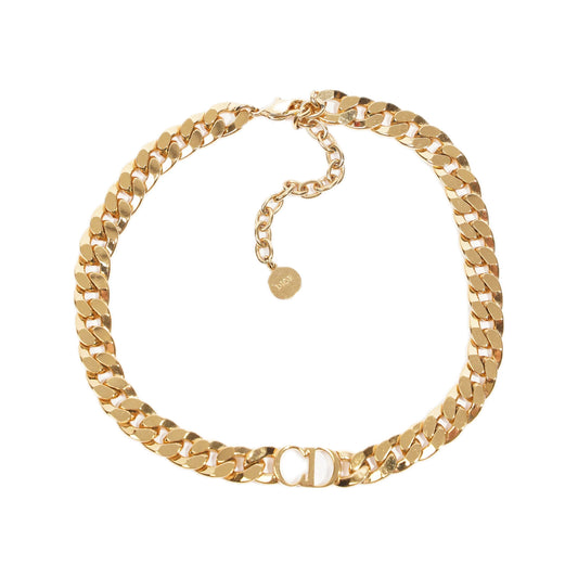 Dior Danseuse Etoile Choker Necklace Gold Finish