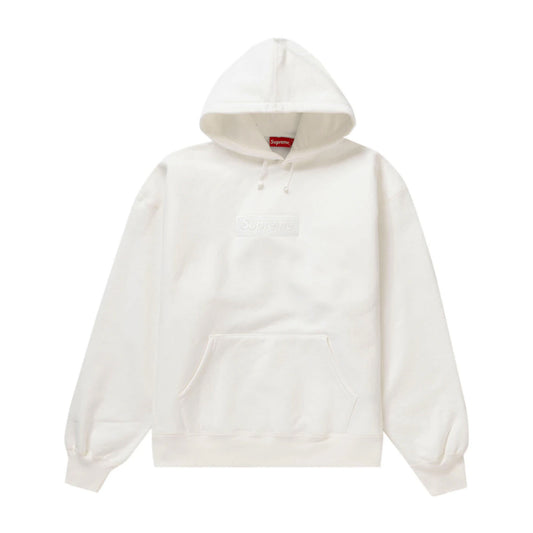 Supreme Box Logo Hooded Sweatshirt (FW23) White
