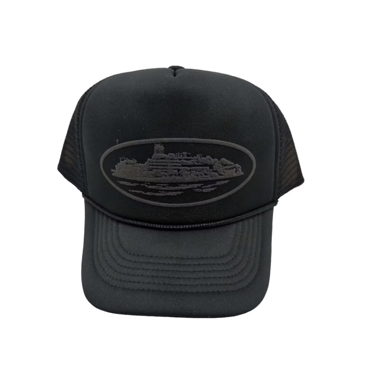 Corteiz 5 Starz Alcatraz Trucker Cap Schwarz – CRUIZER
