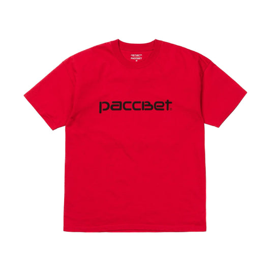 Carhartt "WIP Paccbet Logo" T-shirt Red