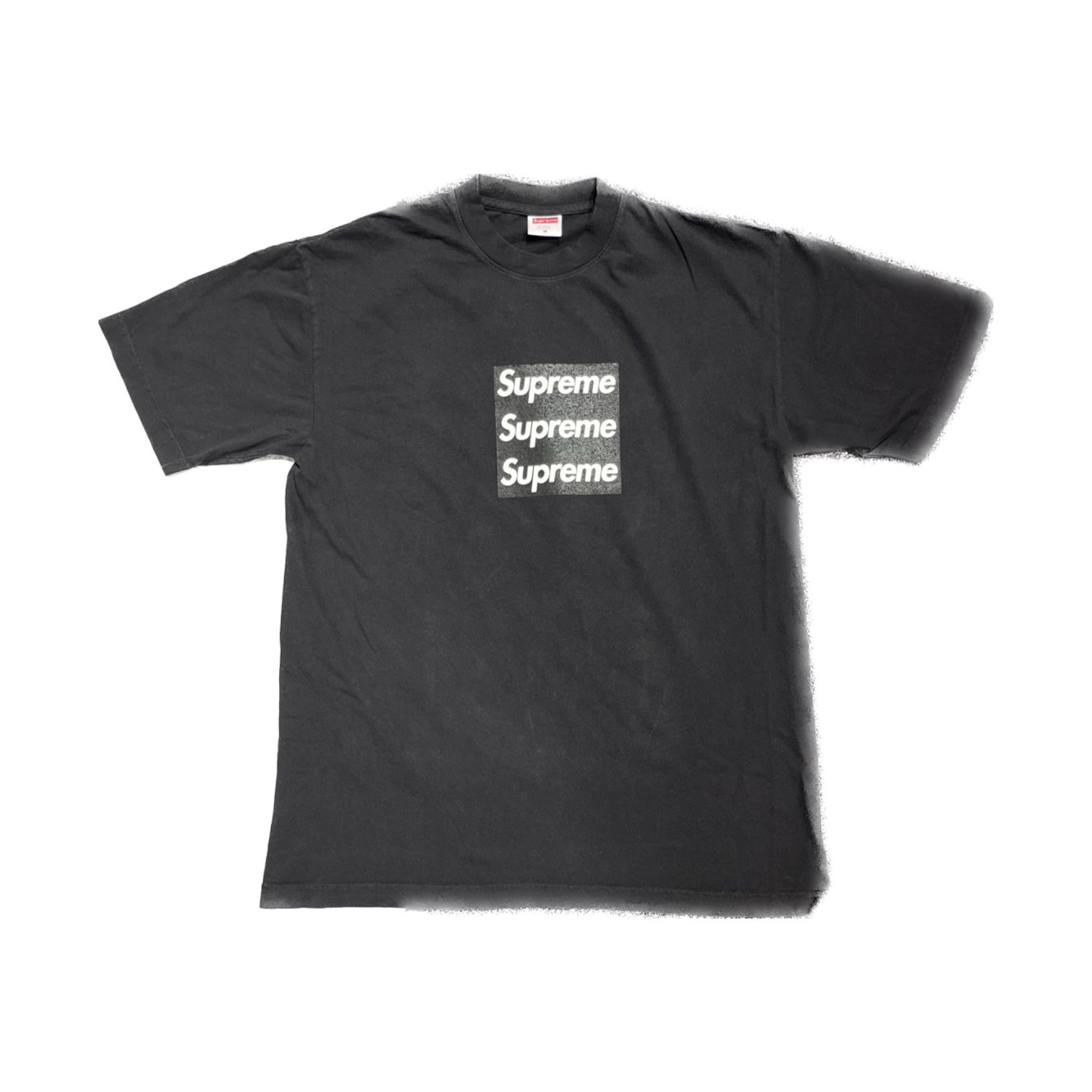 Supreme/ASSPIZZA Triple Box Logo Tee Black – CRUIZER