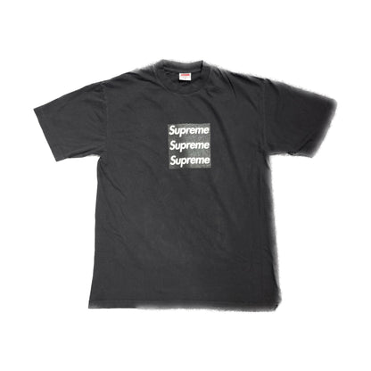 Supreme/ASSPIZZA Tripple Box Logo Tee Black