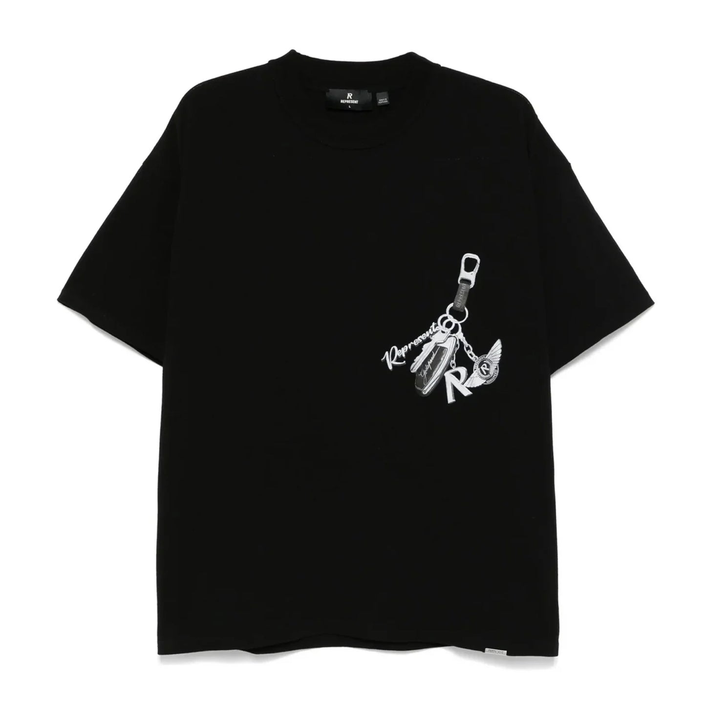 Represent Keys To The Club Tee Black