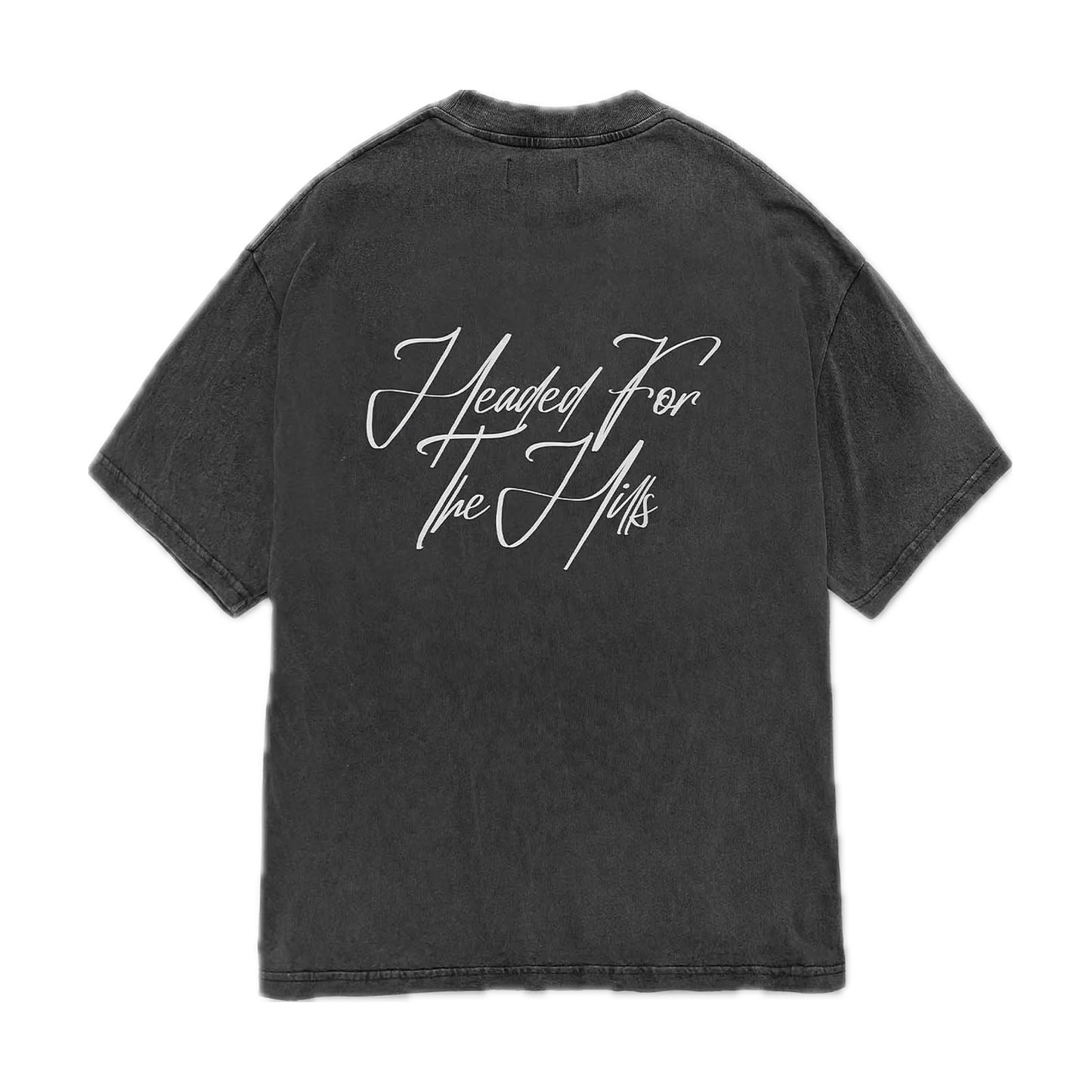 Represent The Hills Tee Vintage Black