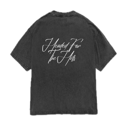 Represent The Hills Tee Vintage Black