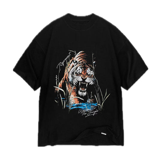 Represent Welcome To The Jungle Tee Off Black
