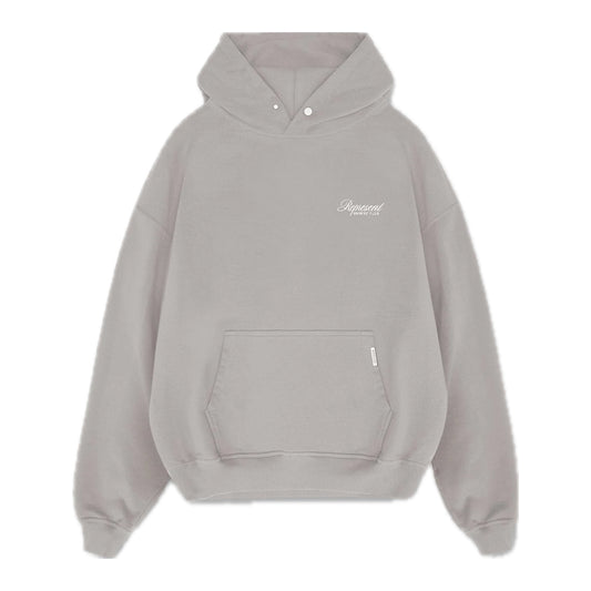 Represent Owners Club Script Hoodie Slate