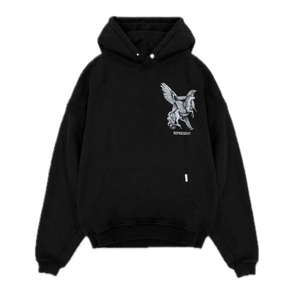 Represent Elegance In Motion Hoodie Jet Black