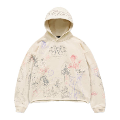 Represent Legacy Hoodie Buttercream