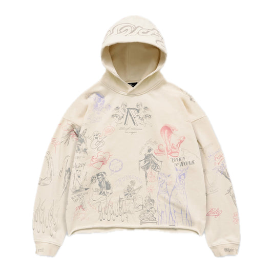 Represent Legacy Hoodie Buttercream