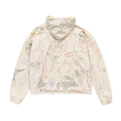 Represent Legacy Hoodie Buttercream