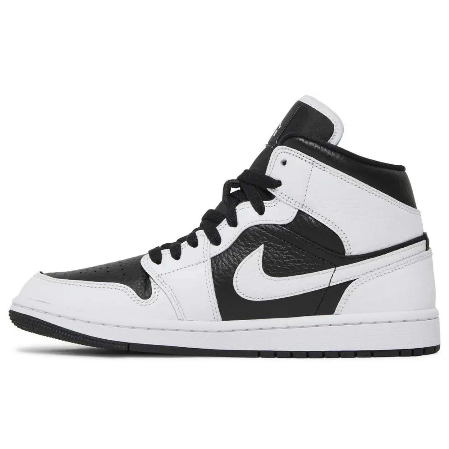 Air Jordan 1 Mid Split Black White