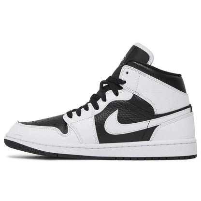 Air Jordan 1 Mid Split Black White