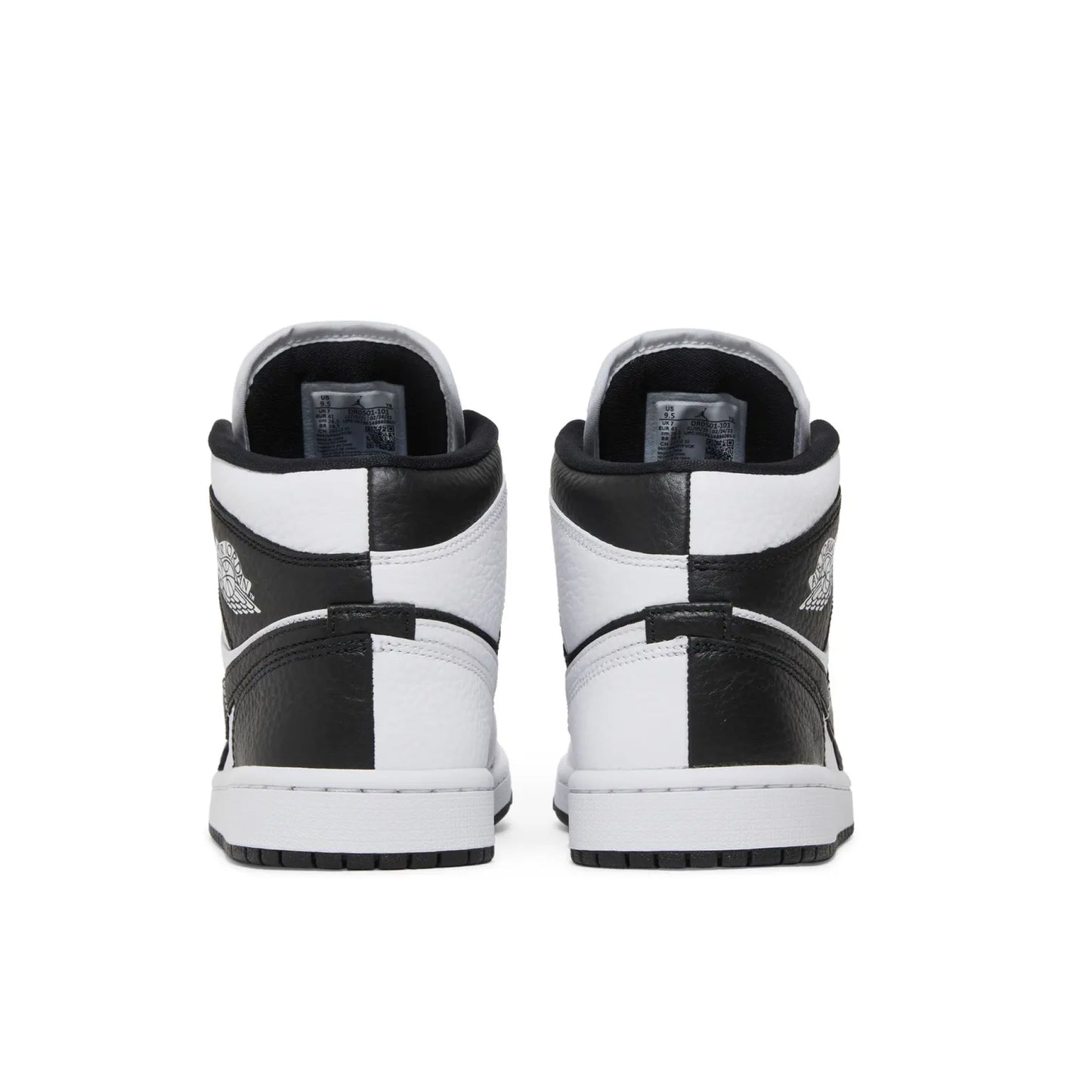 Air Jordan 1 Mid Split Black White