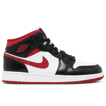 Air Jordan 1 Mid Gym Red Black White