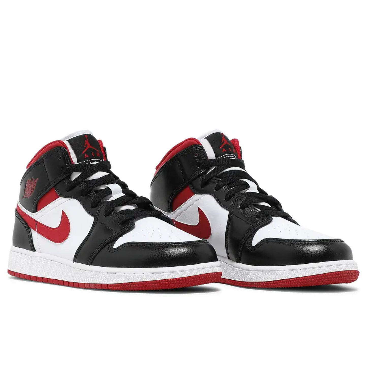 Air Jordan 1 Mid Gym Red Black White