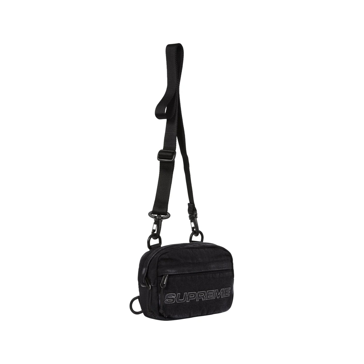 Supreme Denim Mini Shoulder Bag Black