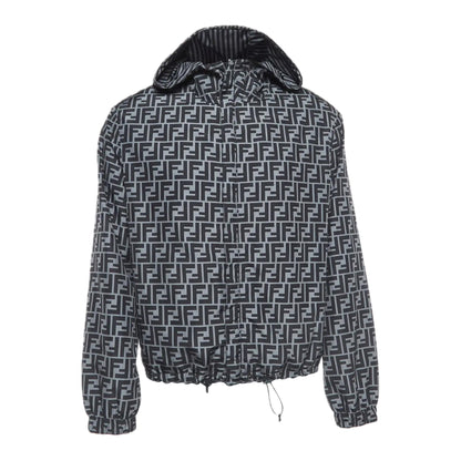 Fendi Blouson Black Reversible Nylon Windbreaker