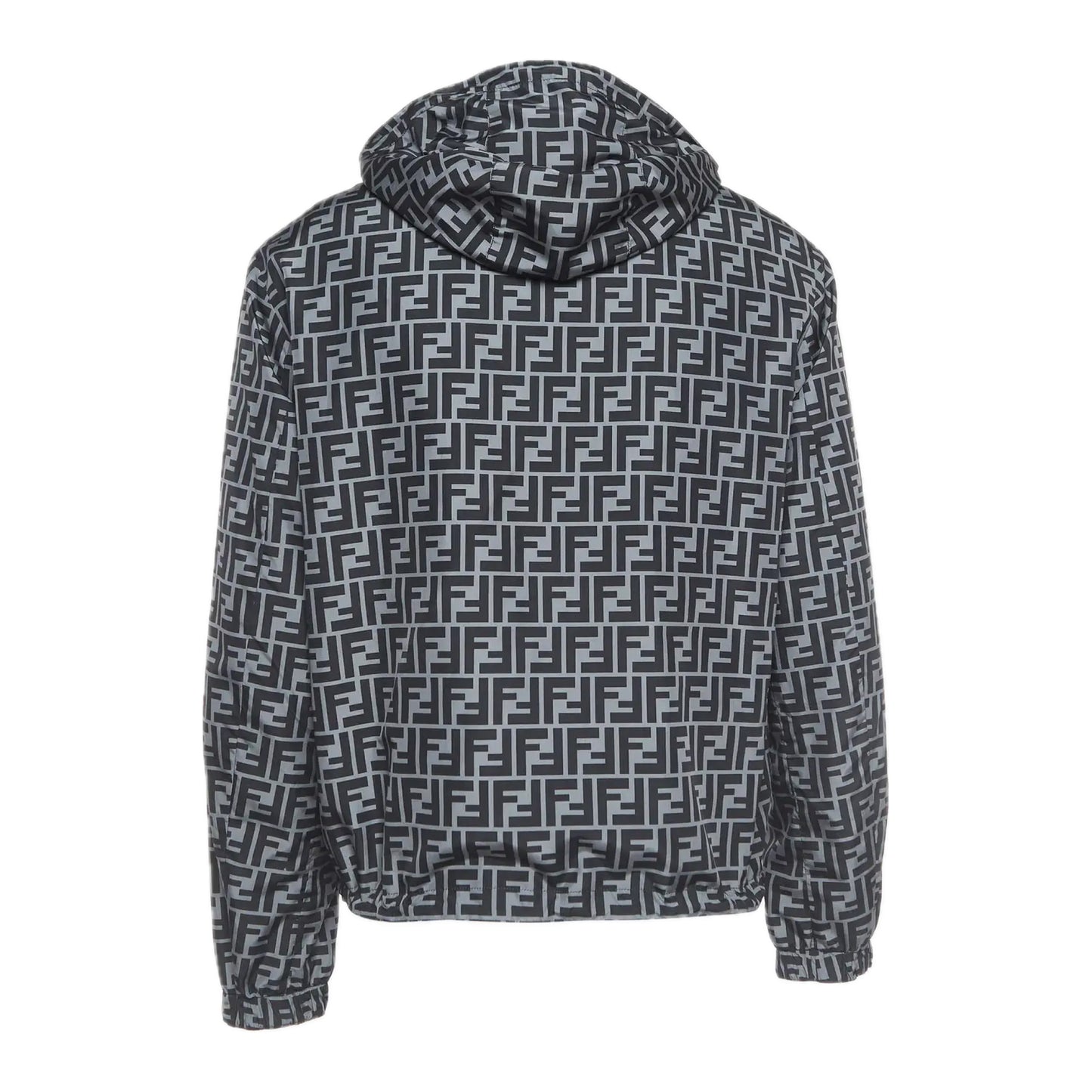 Fendi Blouson Black Reversible Nylon Windbreaker