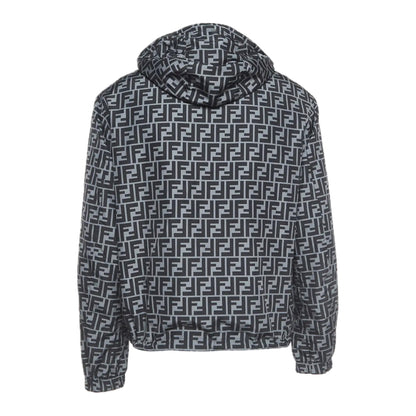 Fendi Blouson Black Reversible Nylon Windbreaker