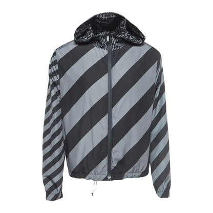 Fendi Blouson Black Reversible Nylon Windbreaker