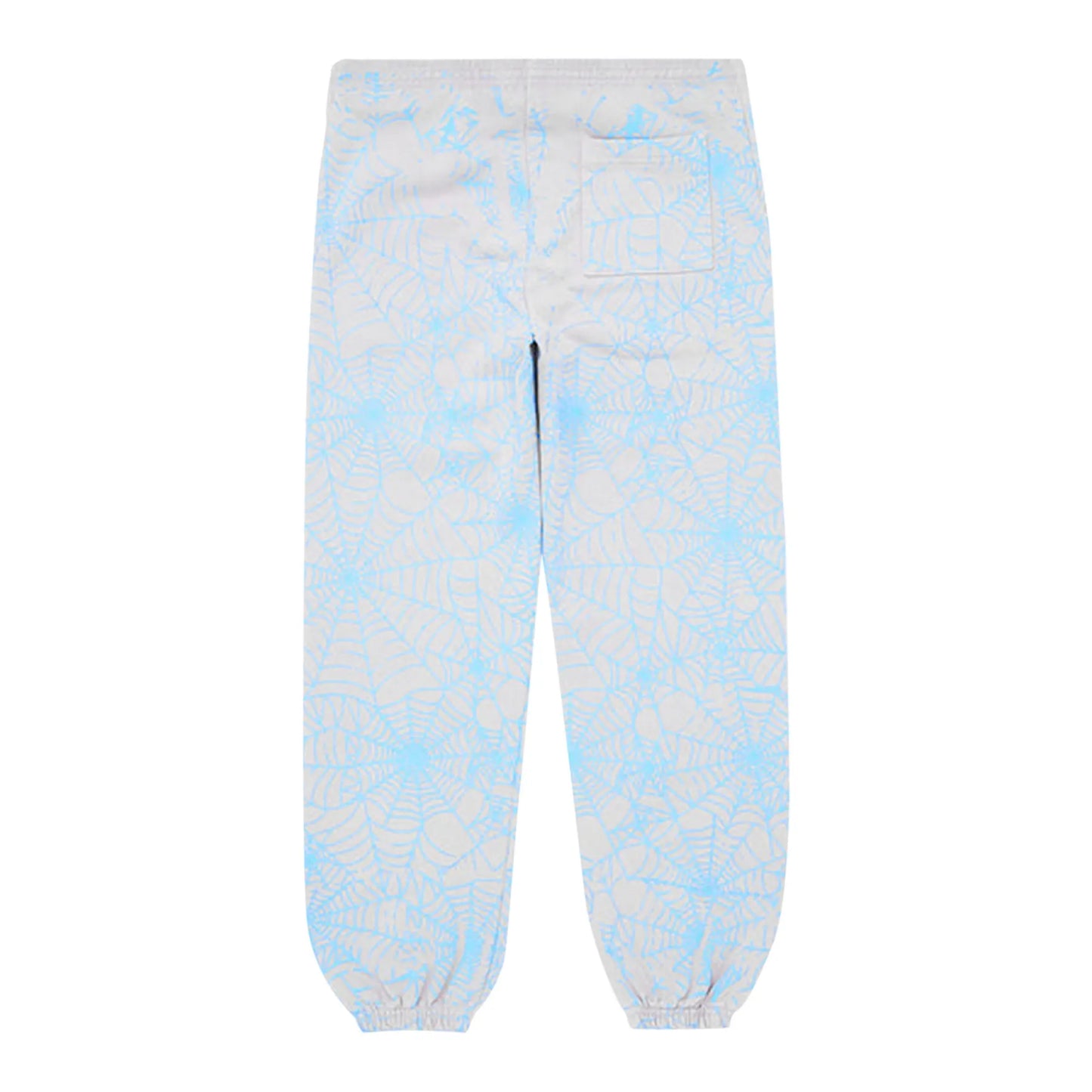 Sp5der Aop Web Sweatpants Heather Grey