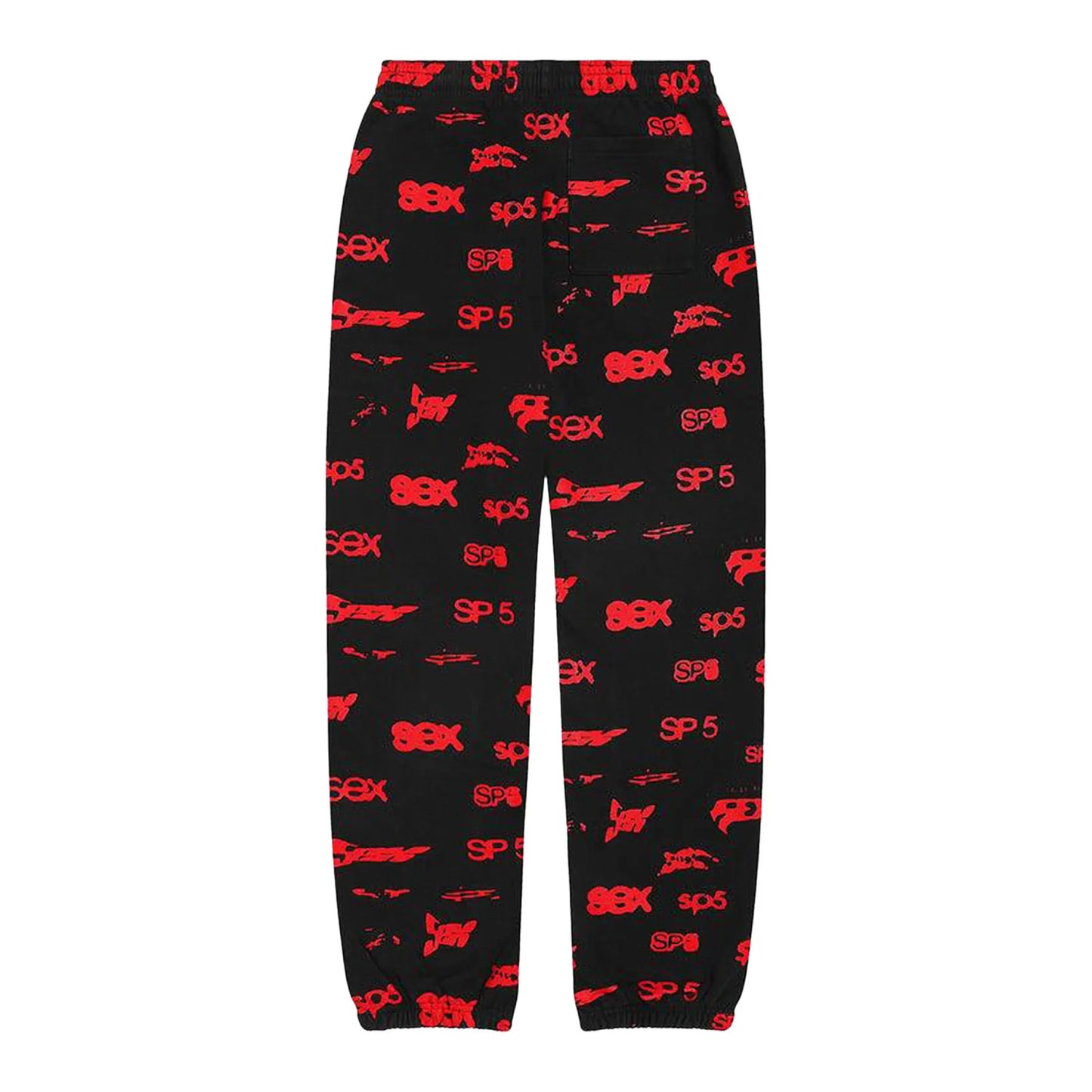 Sp5der Sex Aop Sweatpant Black