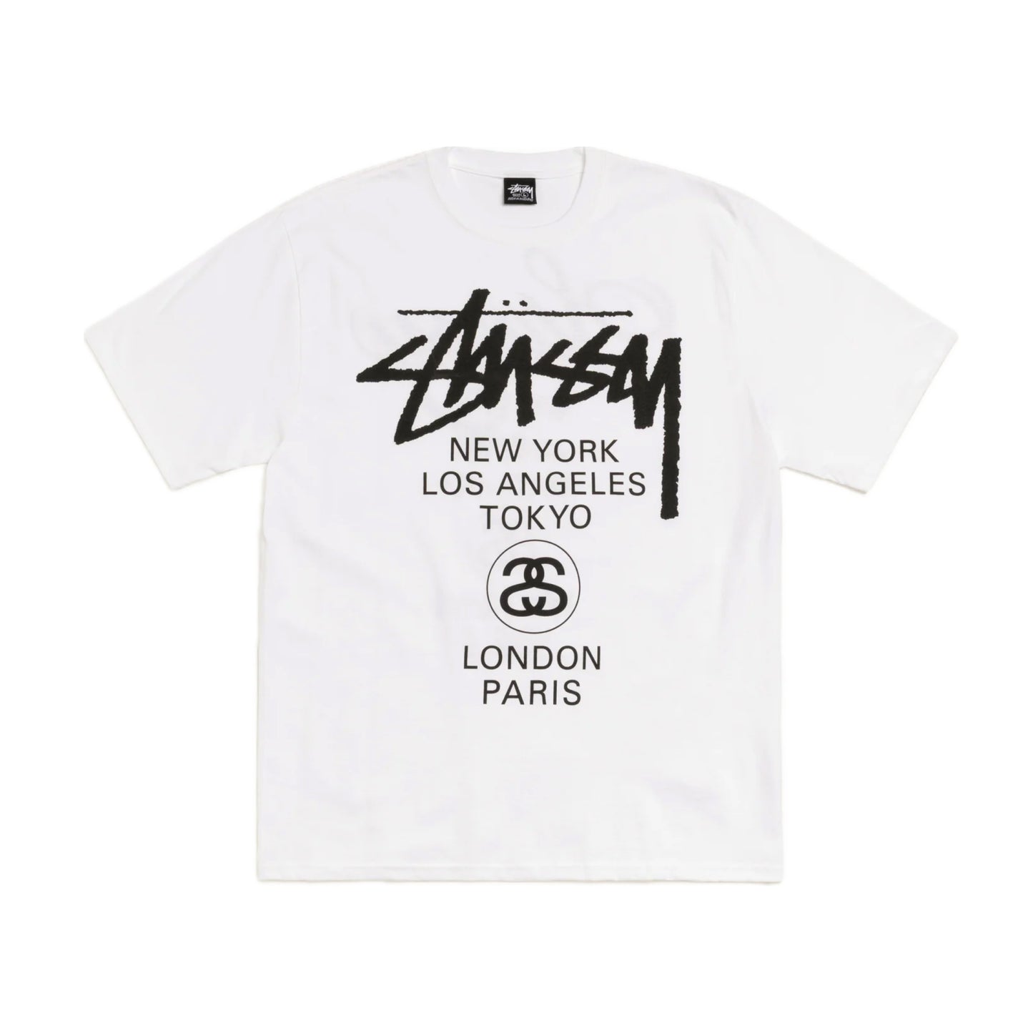 Stussy World Tour Tee White