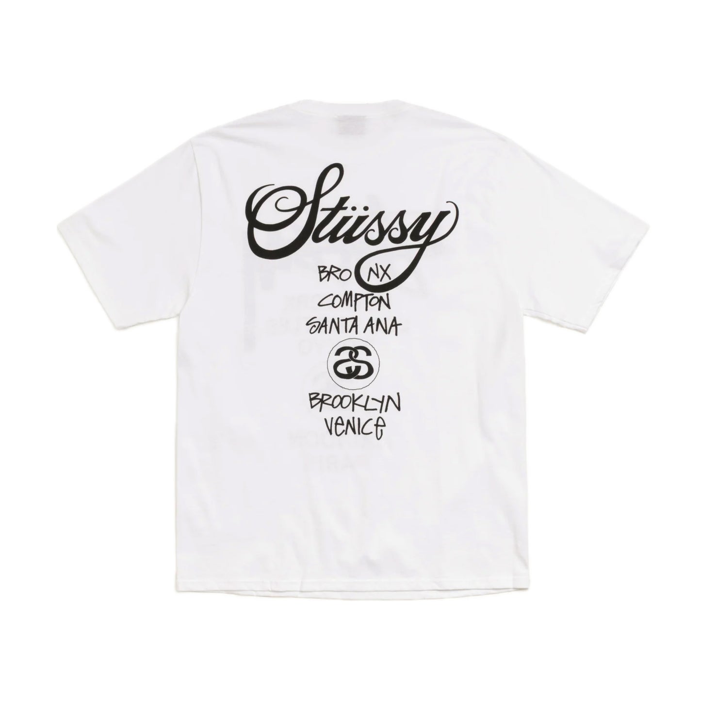 Stussy World Tour Tee White