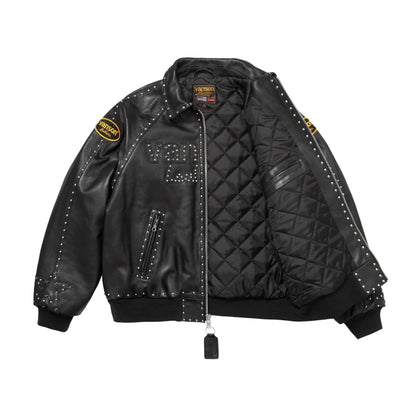 Supreme Vanson Leathers b.b. Simon Jacket (FW25) Black