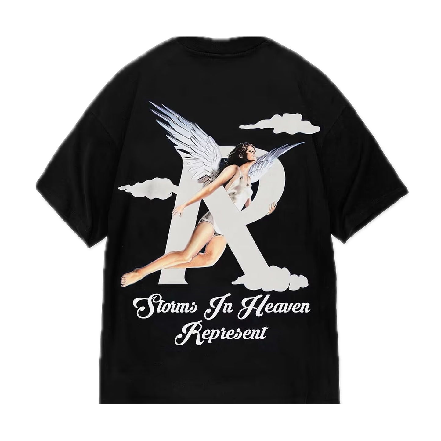 Represent Storms In Heaven Tee Black