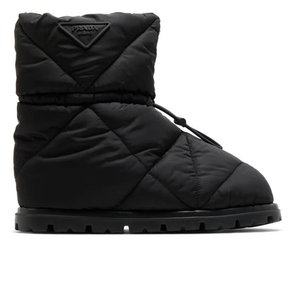 Prada Wheel Snow Boot Black