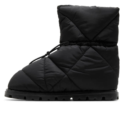 Prada Wheel Snow Boot Black