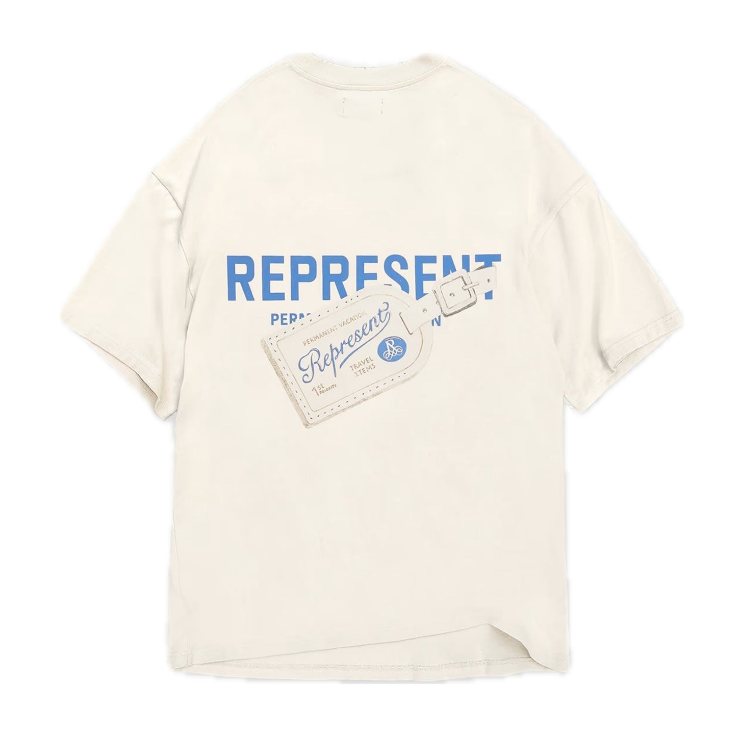 Represent Luggage Tag Tee White
