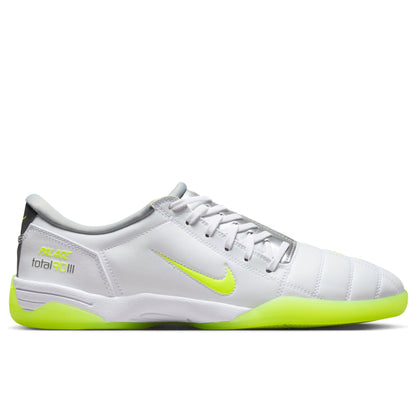 Palace x Nike Total P90 III Shoe White / Silver / Volt