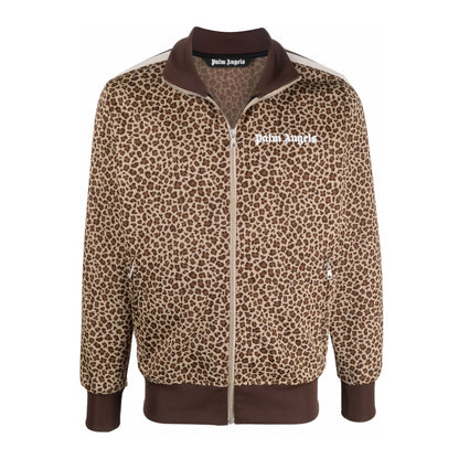Palm Angels Leopard Track Jacket