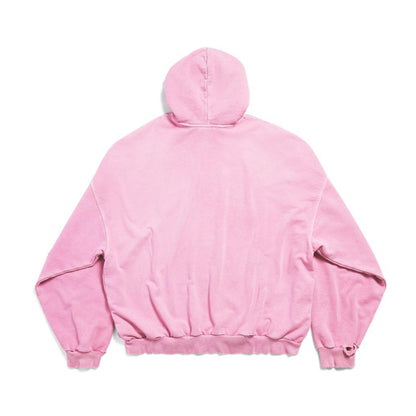 Balenciaga Paris Moon Hoodie Pink