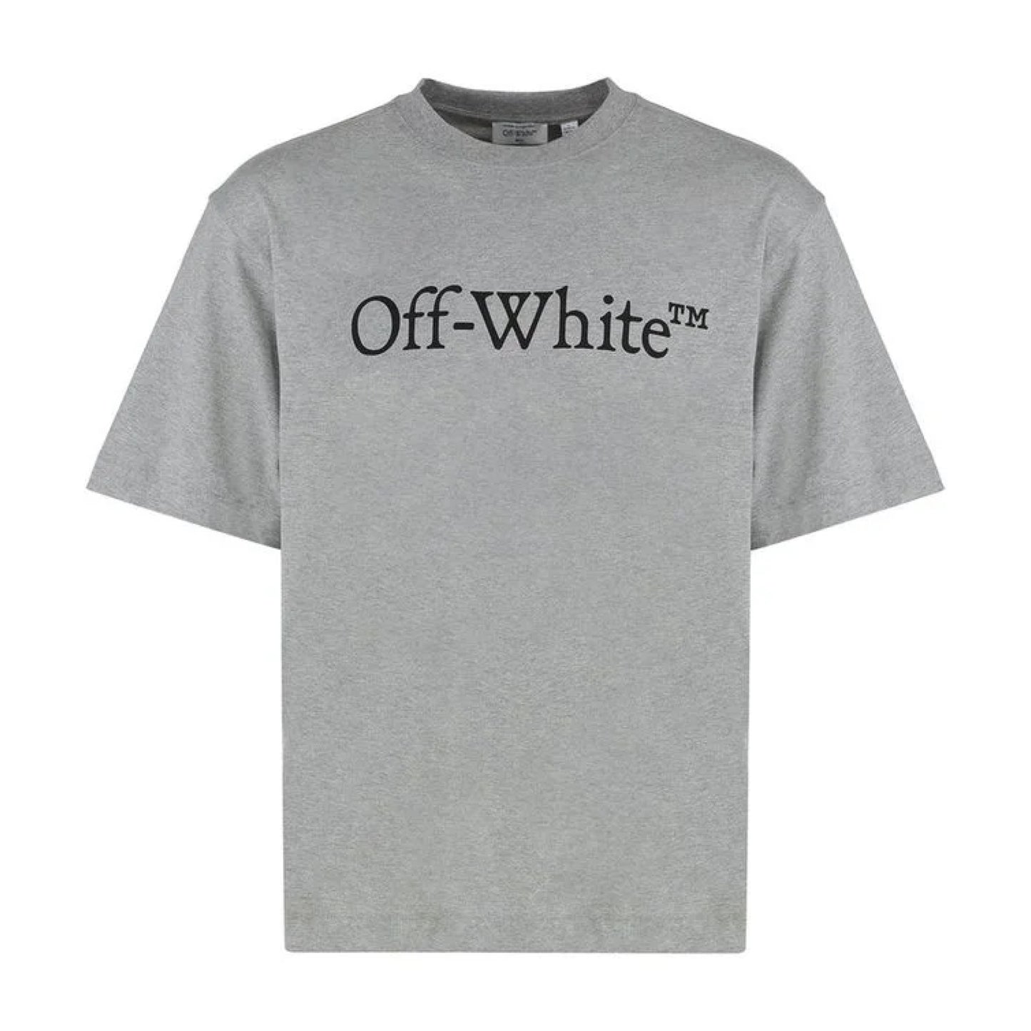 Off-White Big Bookish Skate S/S Tee Grey
