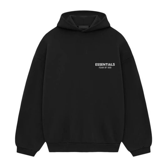 Fear of God Essentials Hoodie Black (FW25)
