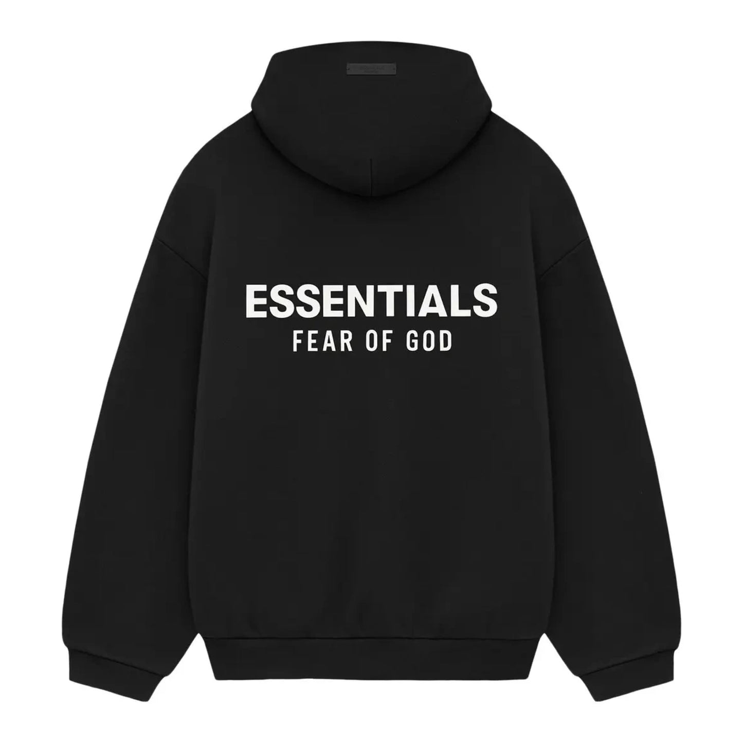 Fear of God Essentials Hoodie Black (FW25)