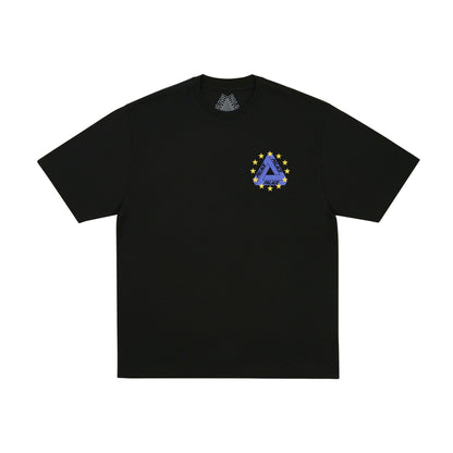 Palace Eu Tri T-Shirt Black