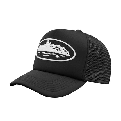 Corteiz 5 Starz Alcatraz Trucker Babyblau