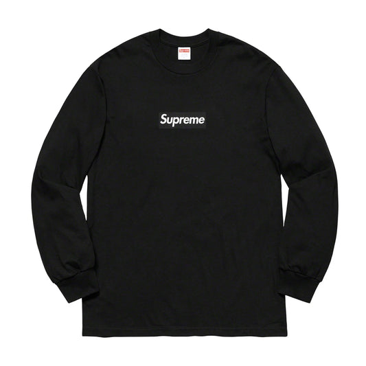 Supreme Box Logo L/S Tee Black