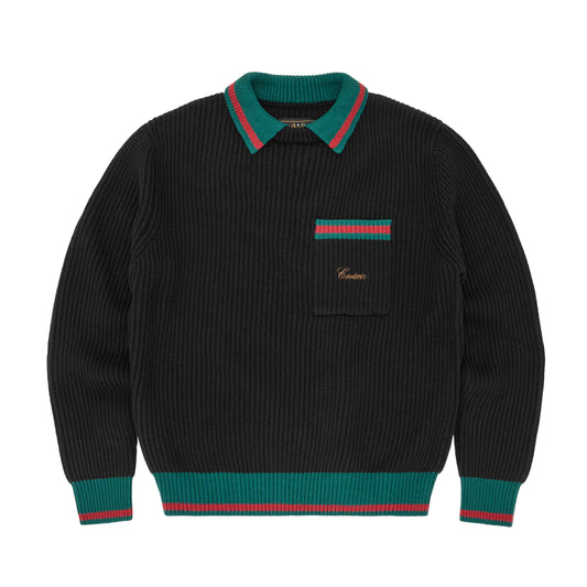 Corteiz Gianni Knit Polo Sweater