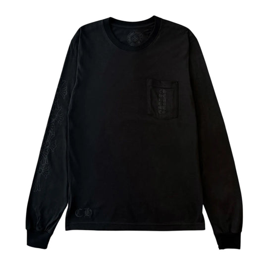 Chrome Hearts Miami Exclusive Pocket Longsleeve Tee Black