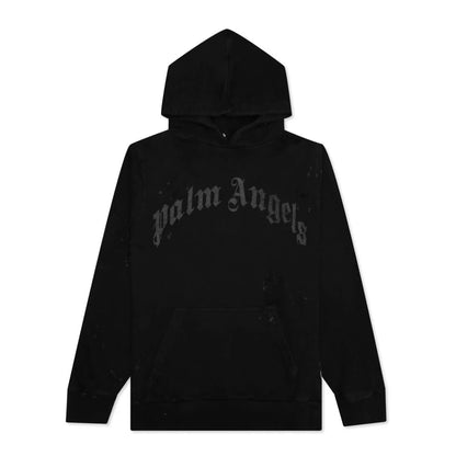 Palm Angels Palm Beach Heart Sprayed Logo T-Shirt Weiß