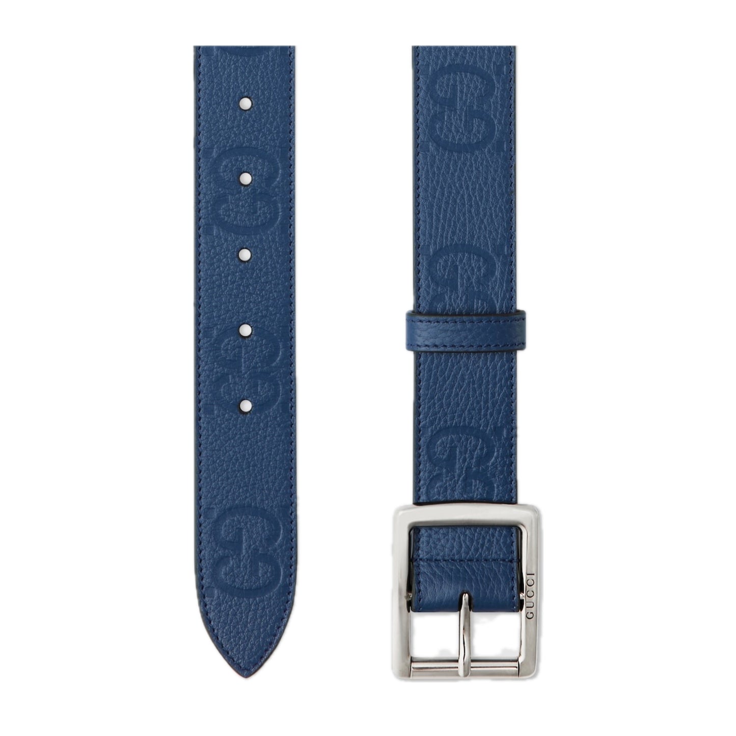 Gucci NY Yankees Baseballkappe mit besticktem Schmetterling, Blau