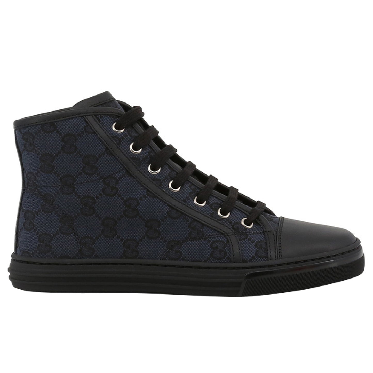 Gucci GG High Lead Black Logo Print