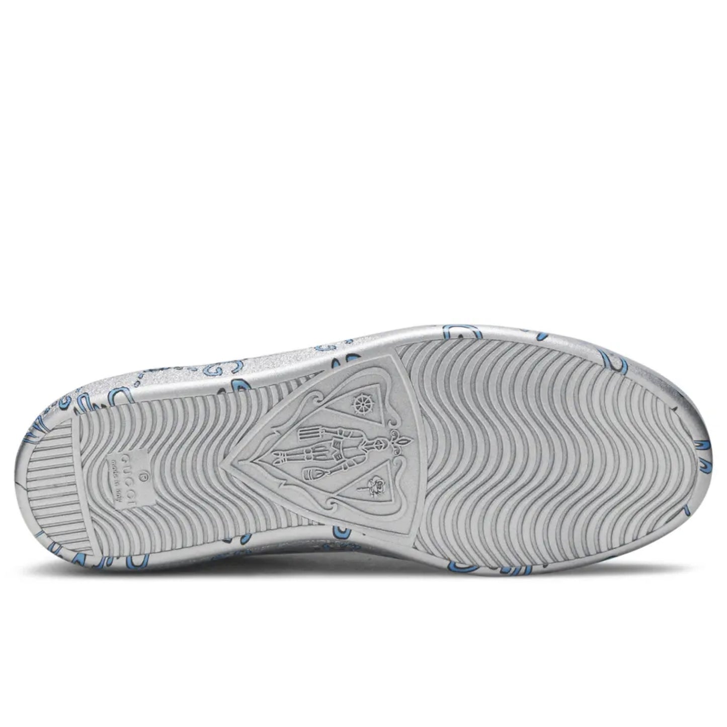 Gucci Ace GG Silver/Blue