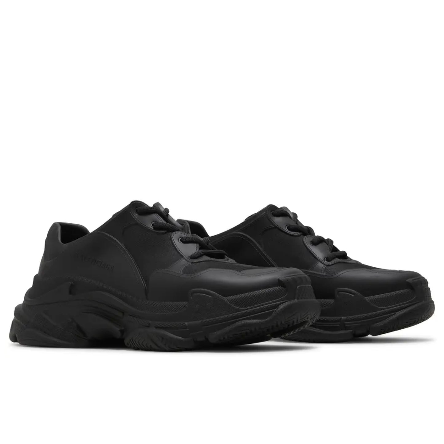 Balenciaga Triple S Mold Rubber Sneaker Black